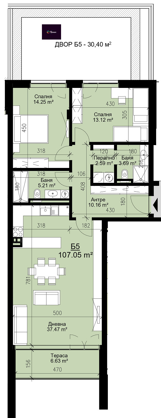 Продава 3-СТАЕН, гр. Варна, Бриз, снимка 4 - Aпартаменти - 47592100