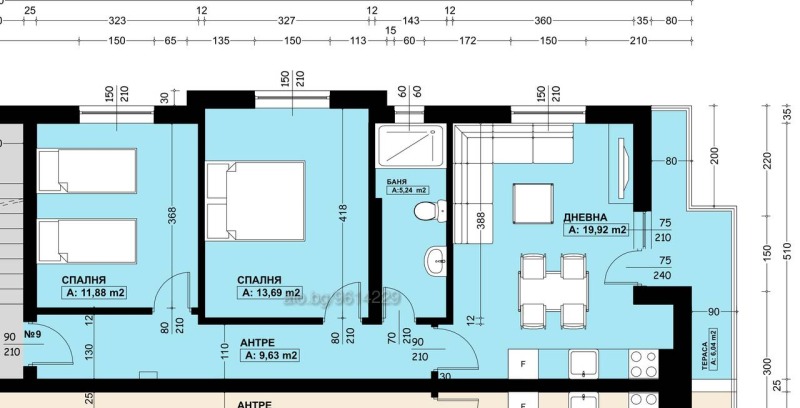 Satılık  2 yatak odası Blagoevgrad , Osvobojdenie , 87 metrekare | 16475415 - görüntü [6]