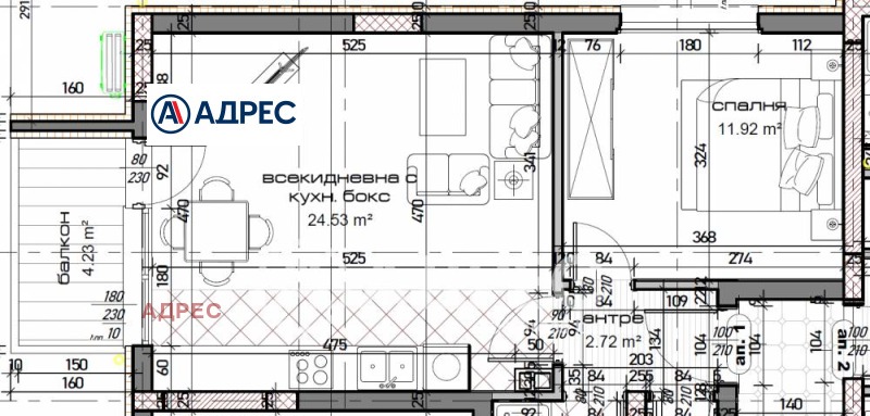 Продается  1 спальня Варна , Младост 1 , 69 кв.м | 77796504