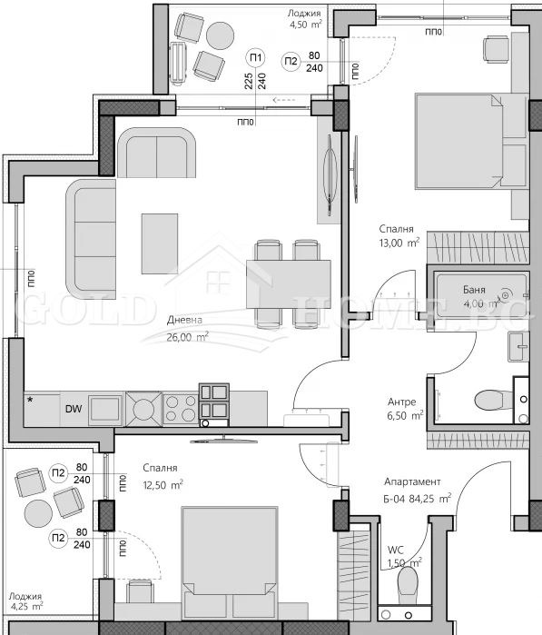 Продава 3-СТАЕН, гр. Пловдив, Христо Смирненски, снимка 3 - Апартаменти - 52391197