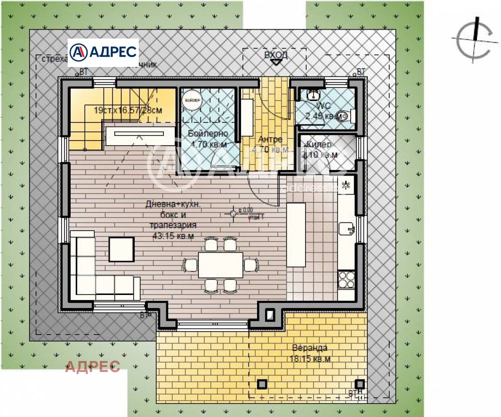 Продава КЪЩА, гр. Варна, с. Звездица, снимка 3 - Къщи - 54686716