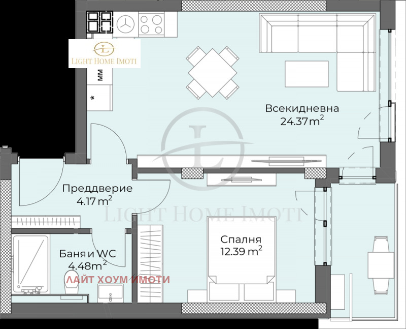 Eladó  1 hálószoba Plovdiv , Hristo Smirnenski , 75 négyzetméter | 10161311 - kép [3]