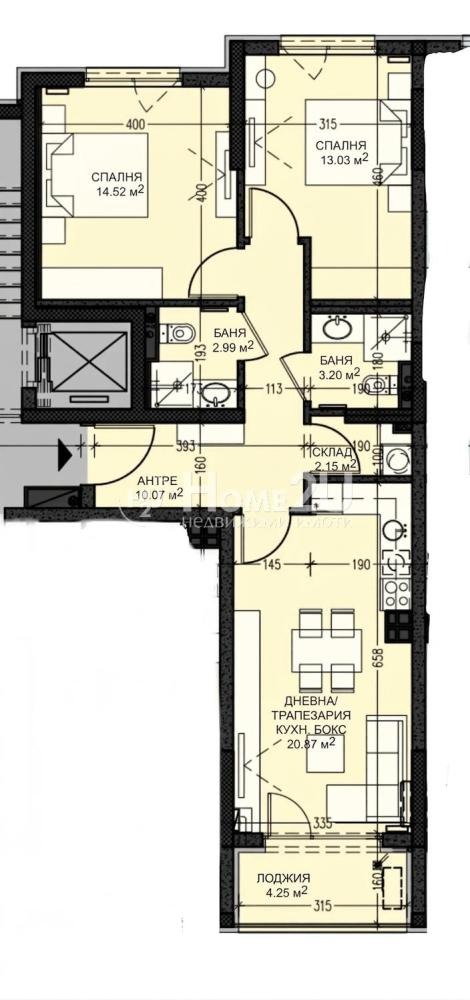 Продава 3-СТАЕН, гр. София, Овча купел, снимка 5 - Апартаменти - 53973710