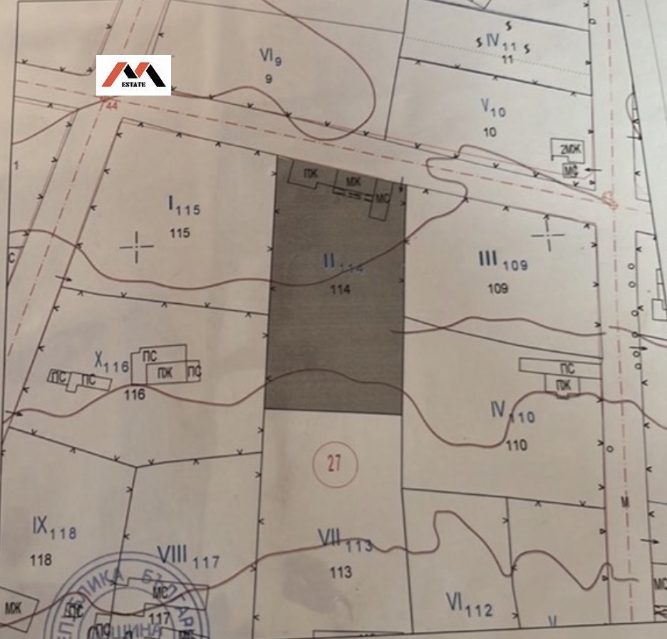 Продава ПАРЦЕЛ, с. Княжевско, област Стара Загора, снимка 3 - Парцели - 54207538