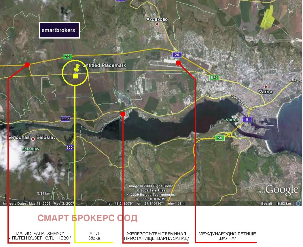 Продава ПАРЦЕЛ, гр. Аксаково, област Варна, снимка 7 - Парцели - 56209309