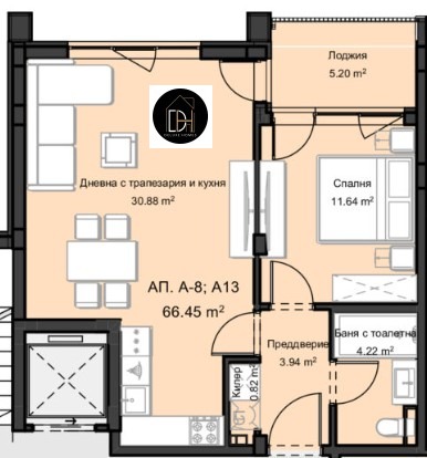 Продава 2-СТАЕН, гр. Пловдив, Остромила, снимка 2 - Апартаменти - 53522108