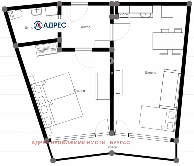 À vendre  1 chambre région Bourgas , k.k. Slantchev bryag , 73 m² | 27904521 - image [4]