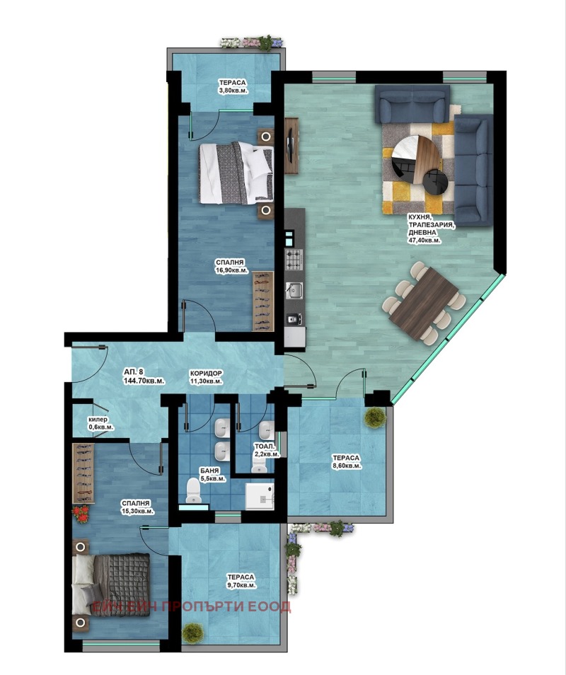 Продава  3-стаен град Пловдив , Христо Смирненски , 165 кв.м | 24329823 - изображение [2]