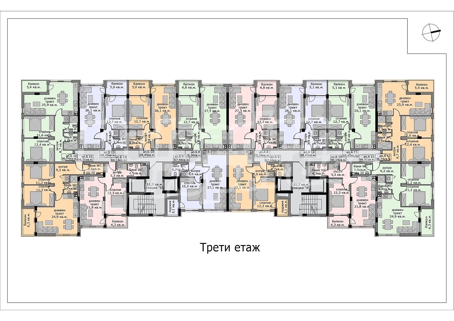 Продава 2-СТАЕН, гр. Варна, Владислав Варненчик 1, снимка 8 - Апартаменти - 55176645
