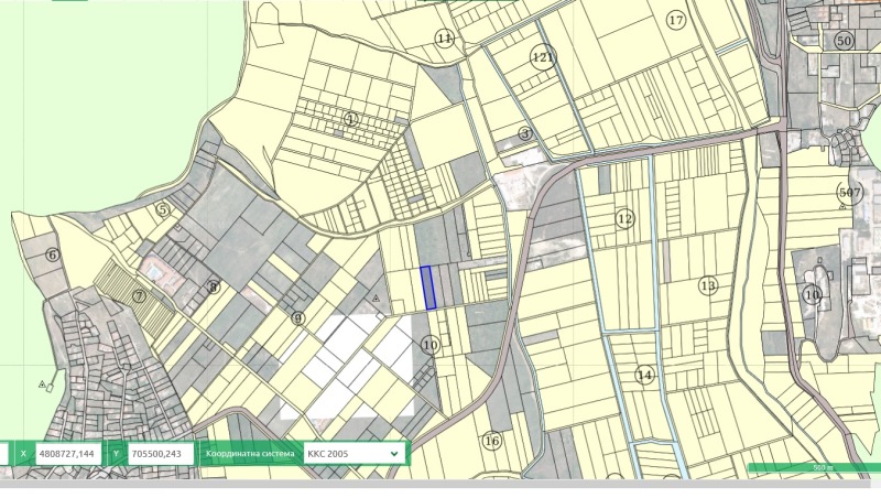 À venda  Trama região Dobrich , Rogatchevo , 4421 m² | 64132851