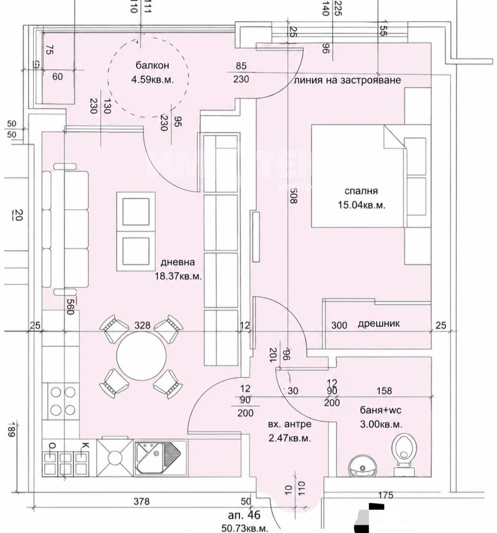 Продава 2-СТАЕН, гр. Варна, Левски 1, снимка 4 - Апартаменти - 55642232
