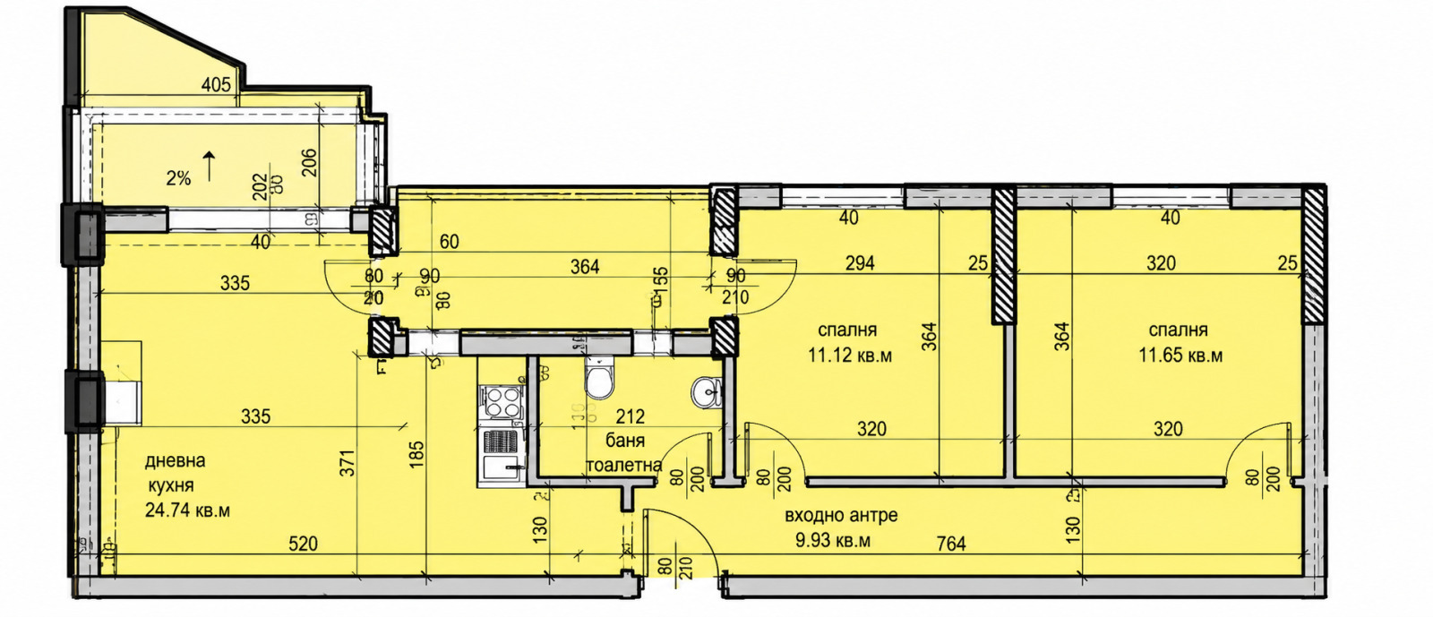 Продава 3-СТАЕН, гр. Русе, Централен южен район, снимка 12 - Апартаменти - 56259571