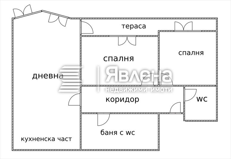 Продава 3-СТАЕН, гр. Пловдив, Младежки Хълм, снимка 1 - Aпартаменти - 48093781