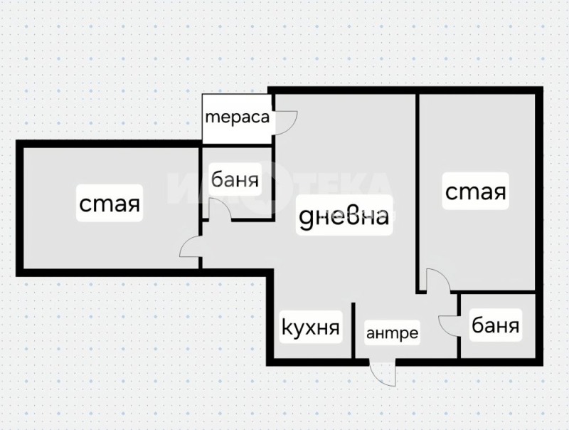 Продава 3-СТАЕН, гр. София, Редута, снимка 10 - Апартаменти - 53282157