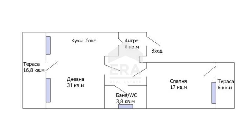 Продава  Етаж от къща област Добрич , с. Кранево , 123 кв.м | 67255341 - изображение [14]