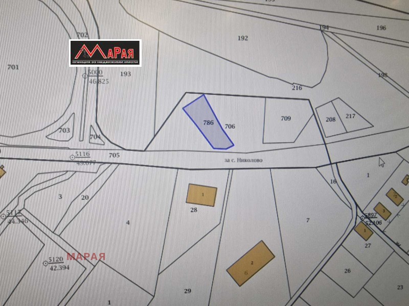 À venda  Trama região Ruse , Nikolovo , 1400 m² | 14176525 - imagem [2]