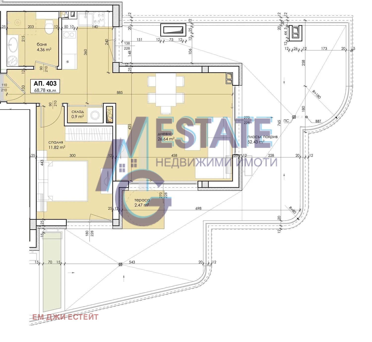 Продава 2-СТАЕН, гр. Поморие, област Бургас, снимка 14 - Апартаменти - 56428901