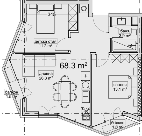Продава 3-СТАЕН, гр. Варна, Владислав Варненчик 1, снимка 2 - Апартаменти - 52389580