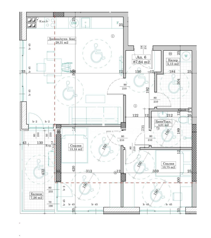 Продава 3-СТАЕН, гр. Варна, Левски 1, снимка 8 - Aпартаменти - 49177190