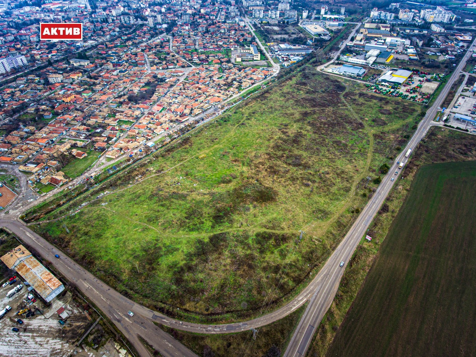 Продава ПАРЦЕЛ, гр. Търговище, Промишлена зона, снимка 2 - Парцели - 46032165