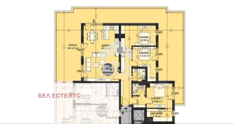Zu verkaufen  3 Schlafzimmer Sofia , Malinowa dolina , 275 qm | 94415845 - Bild [5]