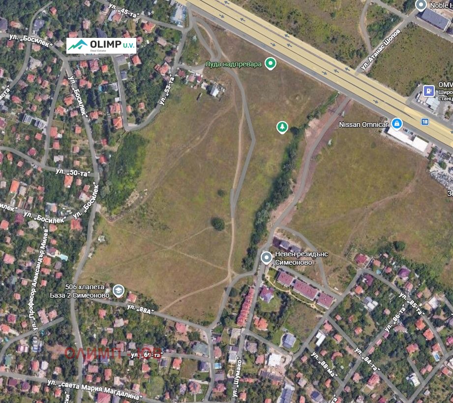 Продава ПАРЦЕЛ, гр. София, Симеоново