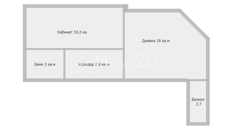 Продава 2-СТАЕН в град Варна, Победа - 43 кв.м / 88 950 € » 173 971.08 лв., HOME2U