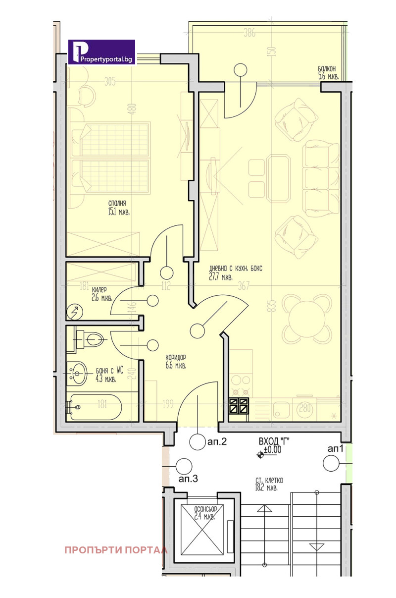 Продава 2-СТАЕН, гр. Варна, Виница, снимка 14 - Aпартаменти - 48755692