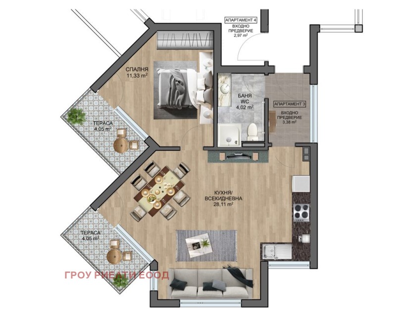 Продава  2-стаен област Варна , гр. Бяла , 80 кв.м | 88456341 - изображение [2]