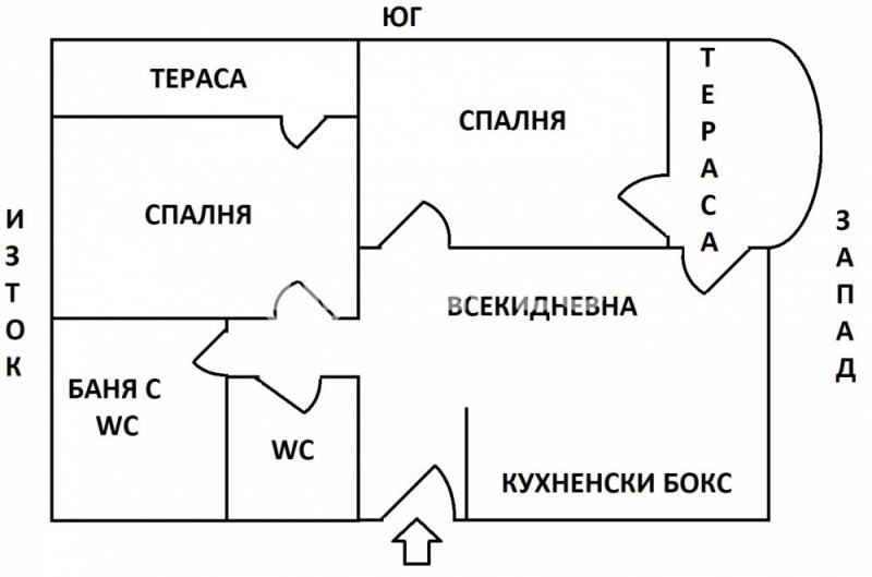 Продава 3-СТАЕН, гр. София, м-т Гърдова глава, снимка 2 - Aпартаменти - 42699441