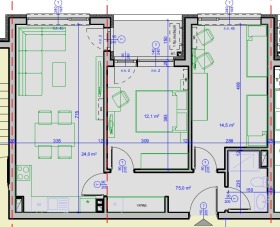 2 Schlafzimmer Meden rudnik - zona W, Burgas