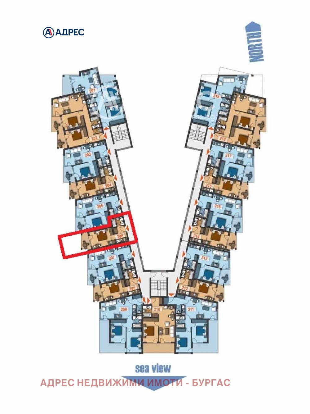 Продава 1-СТАЕН, гр. Свети Влас, област Бургас, снимка 2 - Апартаменти - 53796906