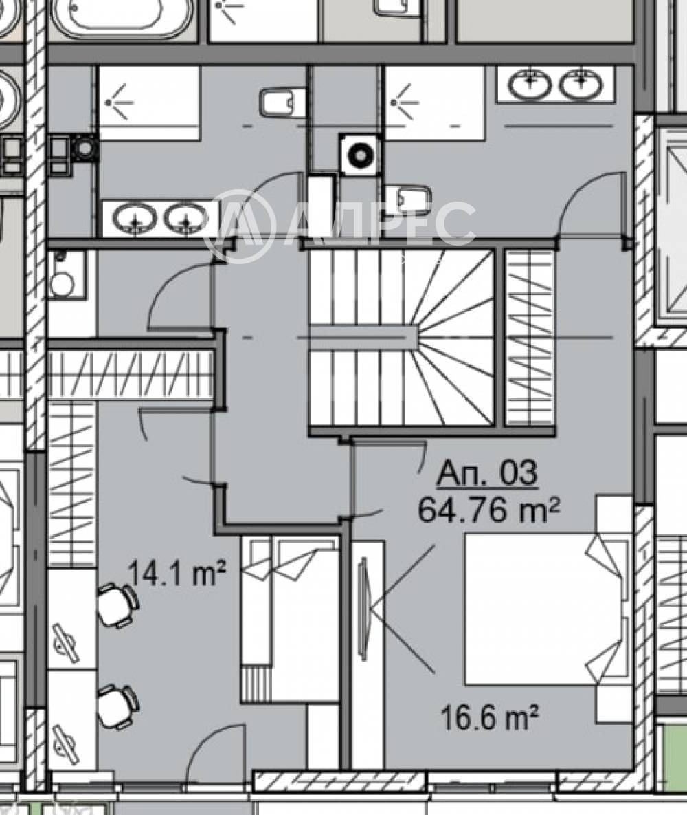 Продава 3-СТАЕН, гр. София, Хладилника, снимка 4 - Апартаменти - 54110728