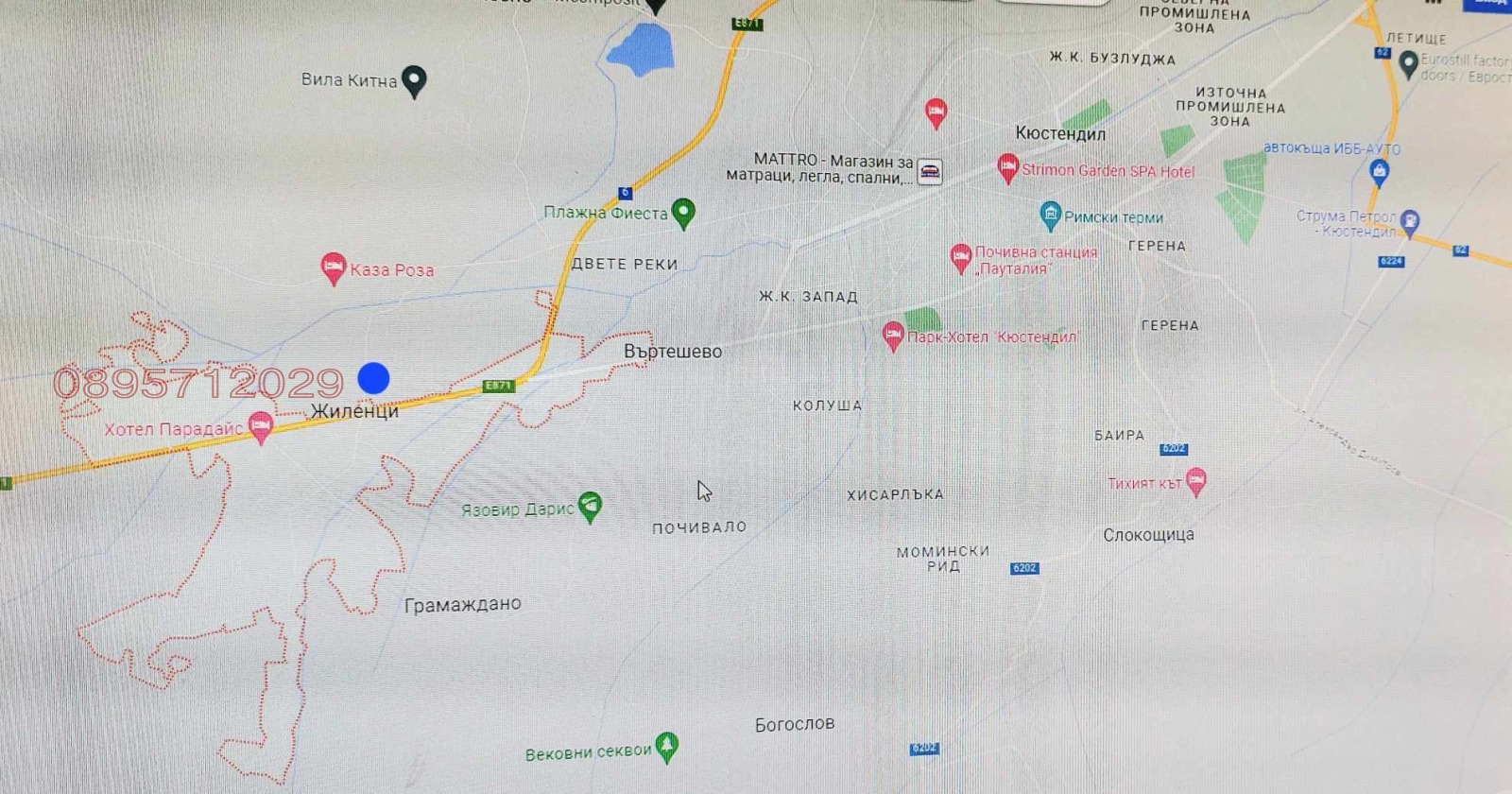Продава ПАРЦЕЛ, с. Жиленци, област Кюстендил, снимка 2 - Парцели - 54723047