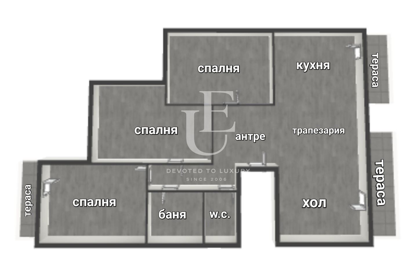 Продава 4-СТАЕН, гр. София, Център, снимка 14 - Апартаменти - 54732329