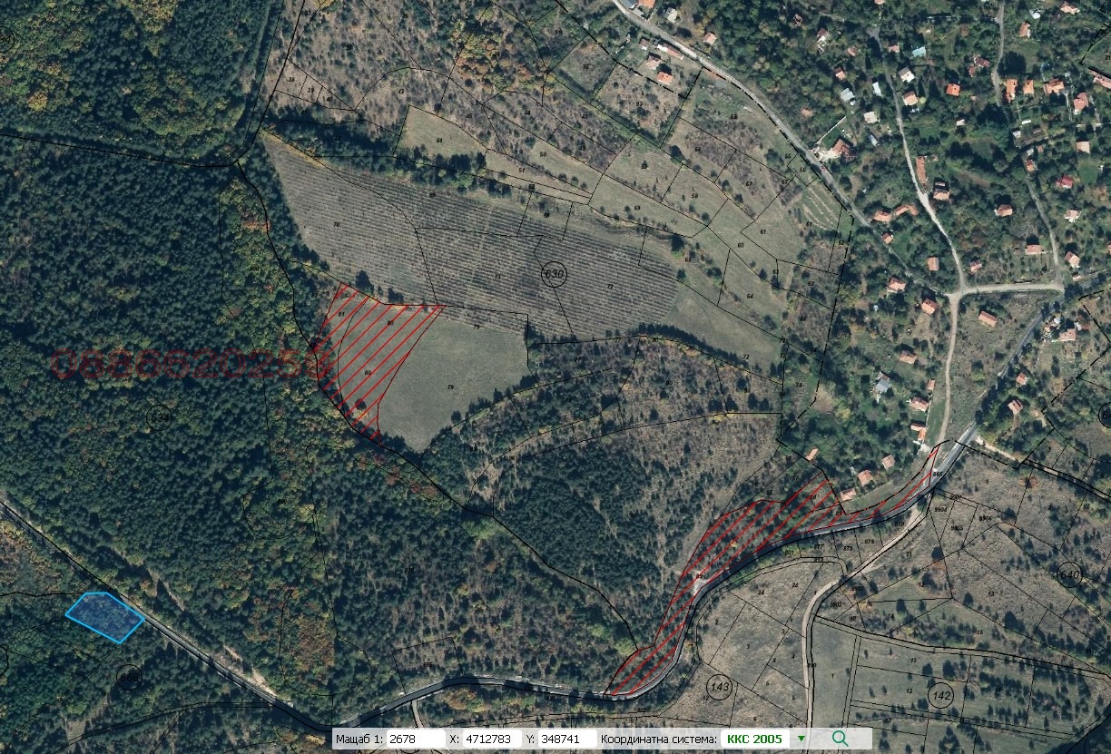 Продава ПАРЦЕЛ, с. Вакарел, област София област, снимка 2 - Парцели - 53734861