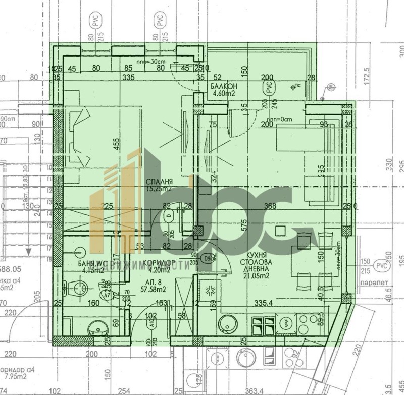 For Sale  1 bedroom Sofia , Ovcha kupel , 68 sq.m | 63221055 - image [2]