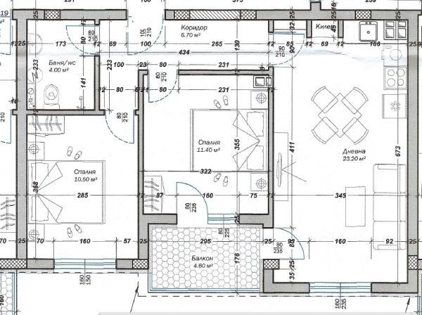 Продава 3-СТАЕН, гр. Варна, м-т Пчелина, снимка 2 - Апартаменти - 53993433