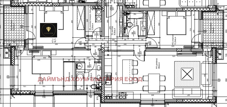 Til salgs  3 soverom Plovdiv , Ostromila , 156 kvm | 85228631 - bilde [2]