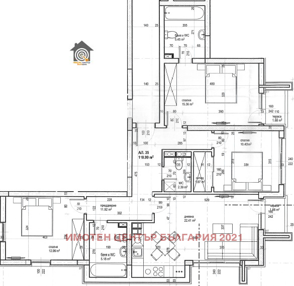 На продаж  3+ кімнати София , Студентски град , 135 кв.м | 38639662 - зображення [7]