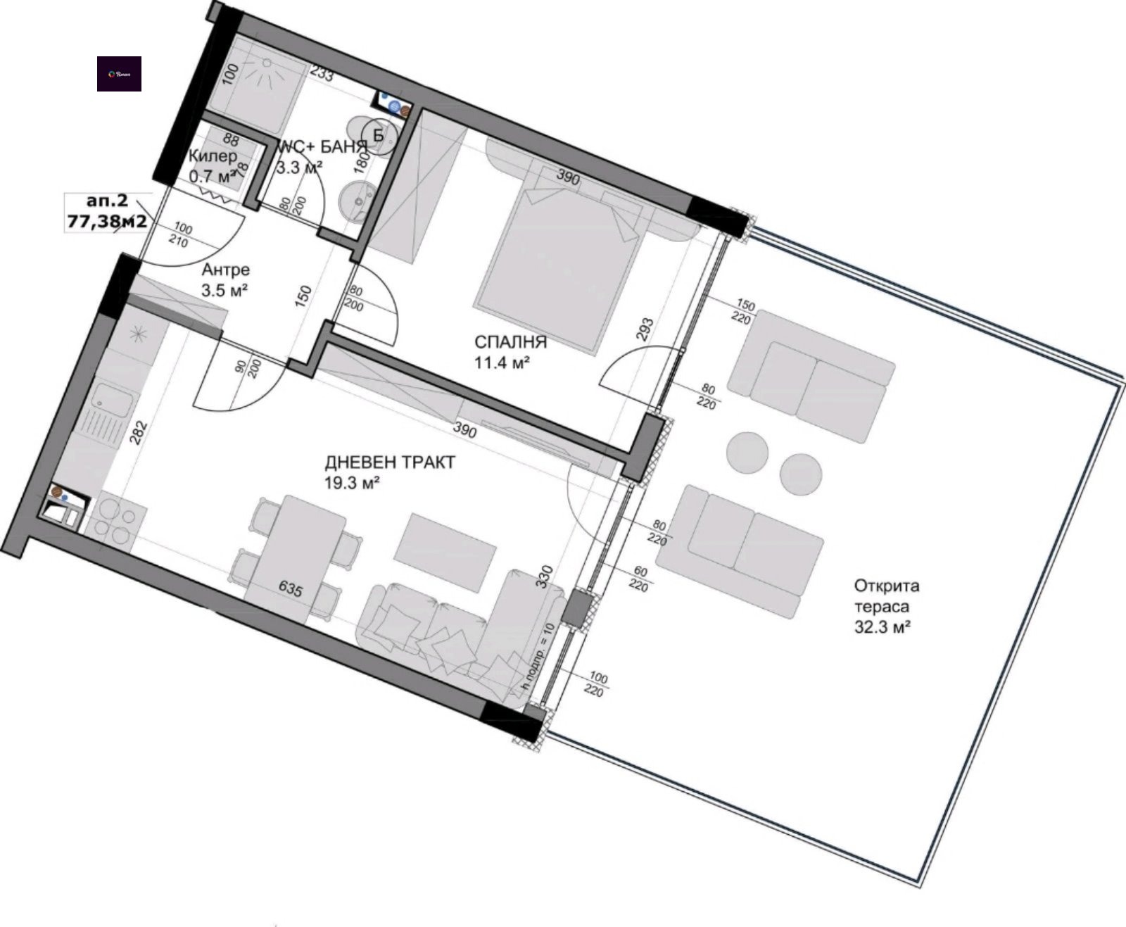 Продава 2-СТАЕН, гр. Варна, Владислав Варненчик 1, снимка 5 - Апартаменти - 54053049