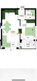 Продава  2-стаен град Варна , Кайсиева градина , 64 кв.м | 69170706 - изображение [2]