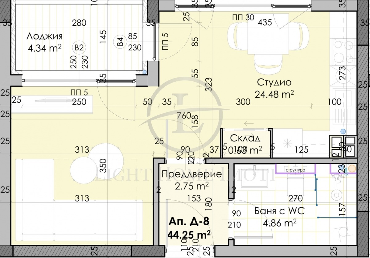 Продава 1-СТАЕН, гр. Пловдив, Остромила, снимка 7 - Апартаменти - 54276024