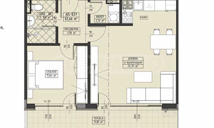 Продава 2-СТАЕН, гр. Пловдив, Христо Смирненски, снимка 7 - Апартаменти - 56193896