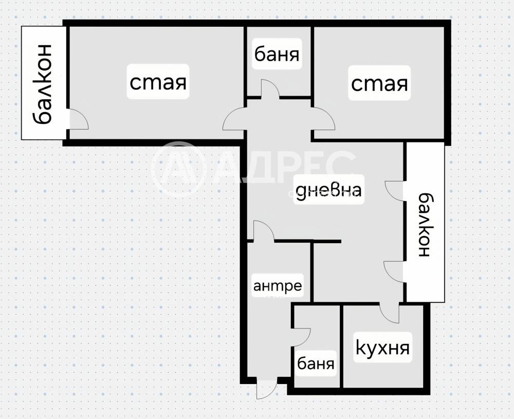Продава 3-СТАЕН, гр. София, Стрелбище, снимка 4 - Апартаменти - 55747316