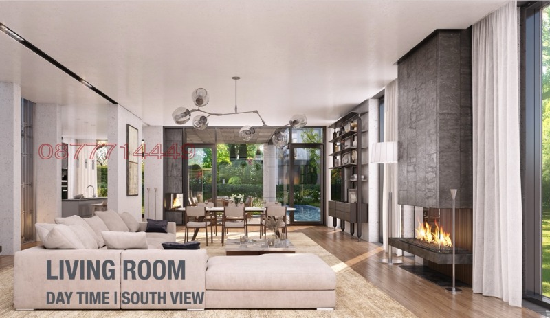 Продава КЪЩА, гр. София, с. Бистрица, снимка 3 - Къщи - 52705318