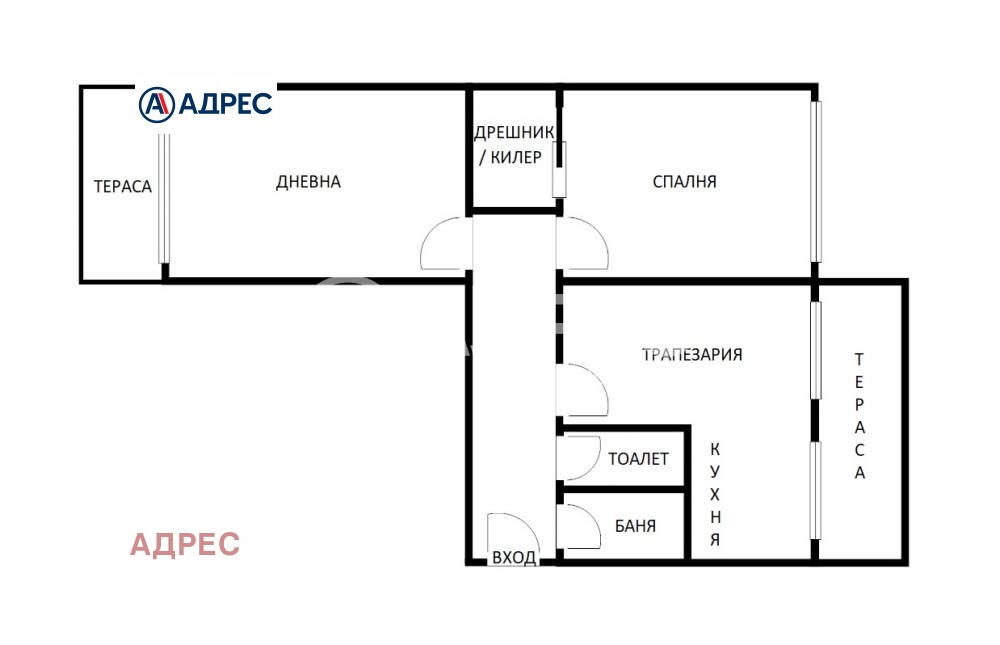 Продава 3-СТАЕН, гр. Варна, Завод Дружба, снимка 4 - Апартаменти - 54614634