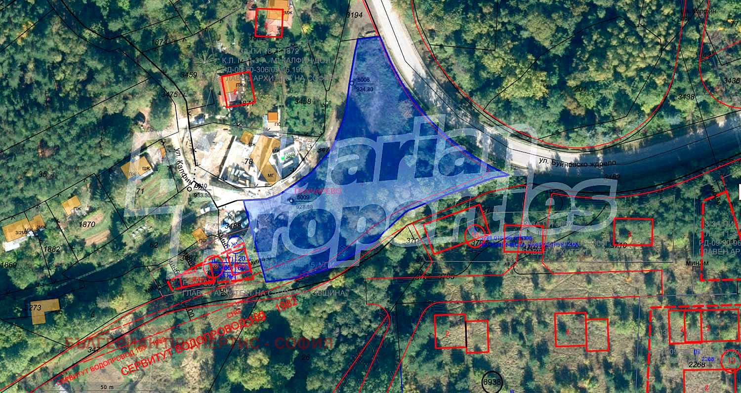 Продава ПАРЦЕЛ, гр. София, с. Бистрица, снимка 2 - Парцели - 53717198