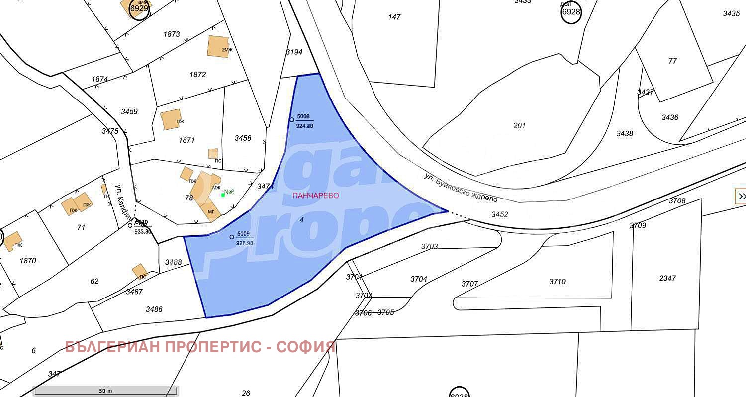 Продава ПАРЦЕЛ, гр. София, с. Бистрица, снимка 3 - Парцели - 53717198