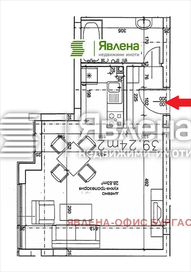 Til salgs  Studio region Burgas , Pomorie , 45 kvm | 96904828 - bilde [8]